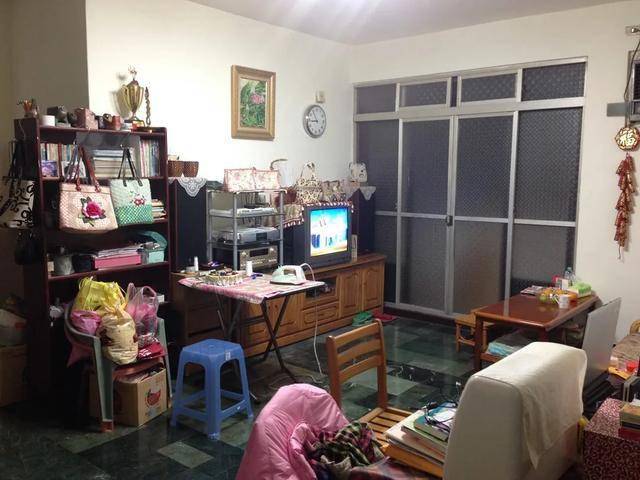 靠宜家爆改30年老客厅多1㎡工作区老妈新事业发展牛