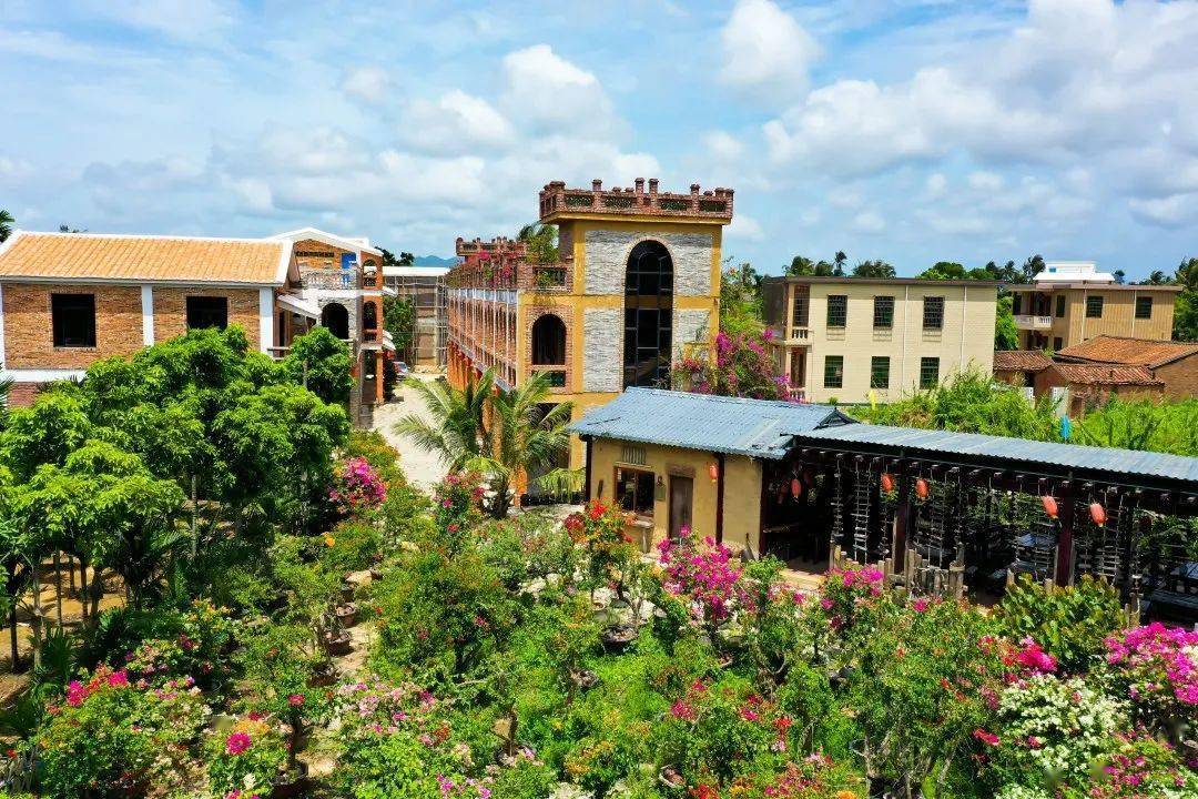 花红书香溪边村