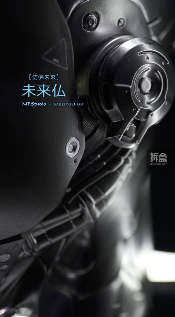 MP x 大悲宇宙 林琨皓 东方赛博格 仿佛未来 未来仏 雕像-搜狐大视野-搜狐新闻