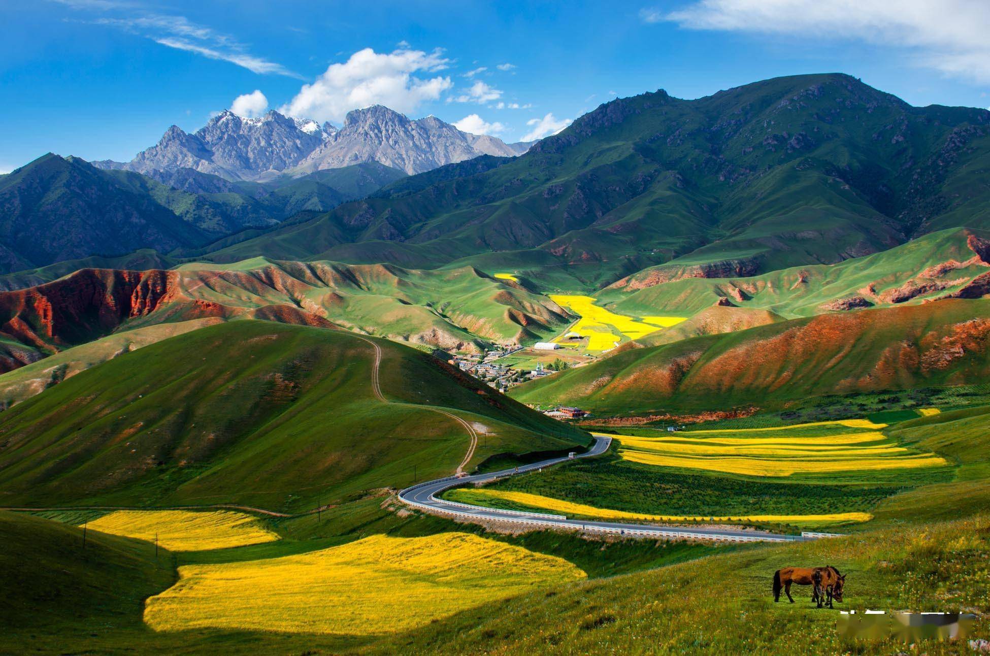 祁山和祁连山图片