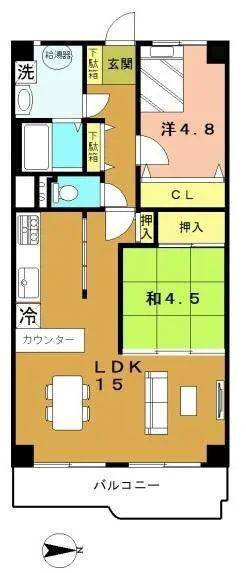 京都梅小路站旁全新装修两室一厅回报率6%公寓售价168万人民币