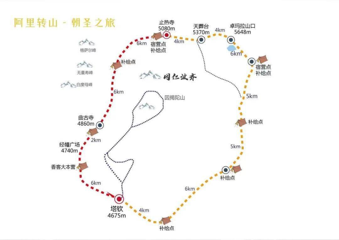 阿里转山2020年9月01日10日西藏阿里冈仁波齐转山