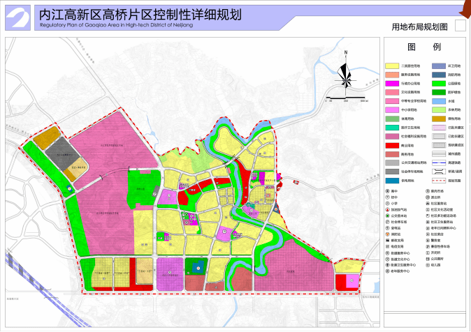 內江高新區高橋片區2020年土地推介曝光!這個片區發展潛力巨大!