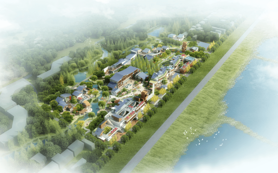 龙袍新城建设全面启动联动枢纽大港打造湿地趣城