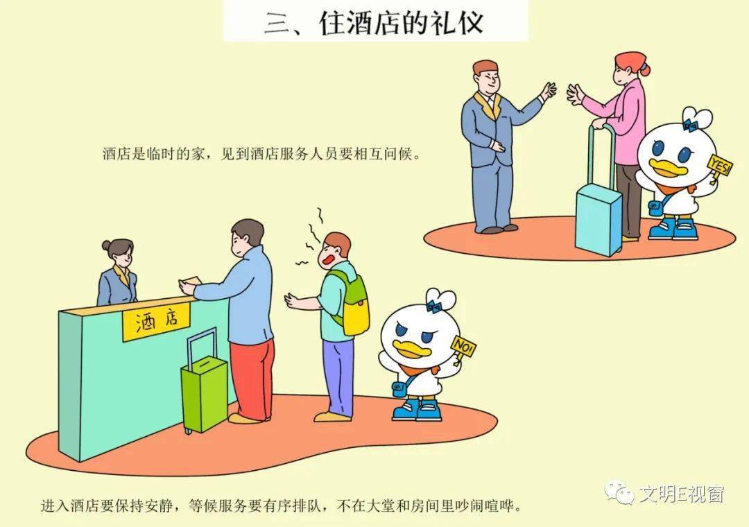 讲文明树新风系列——外出旅行文明礼仪(3)