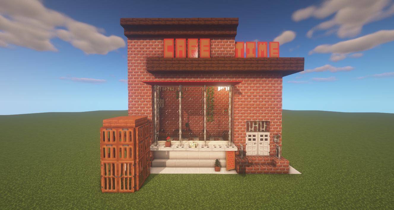 《我的世界》:偷得浮生半日闲~咖啡小屋建造教程_装饰