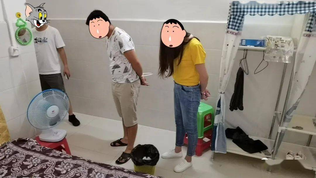 抓获涉黄人员20人突击清查出租屋靖西市公安局多部门联合行动在8月18