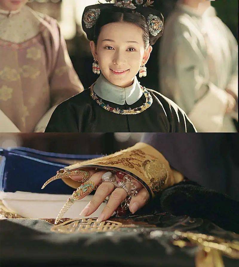 警示君主不要有亲近举动,平时,妃子们则在右手戴上银戒指