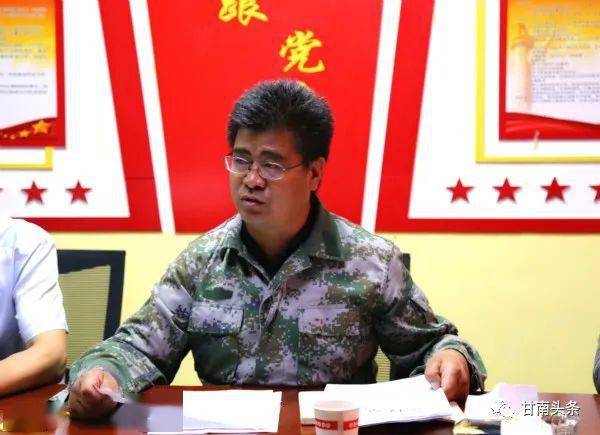 要和群众在一起访舟曲县委副书记县长郭子文