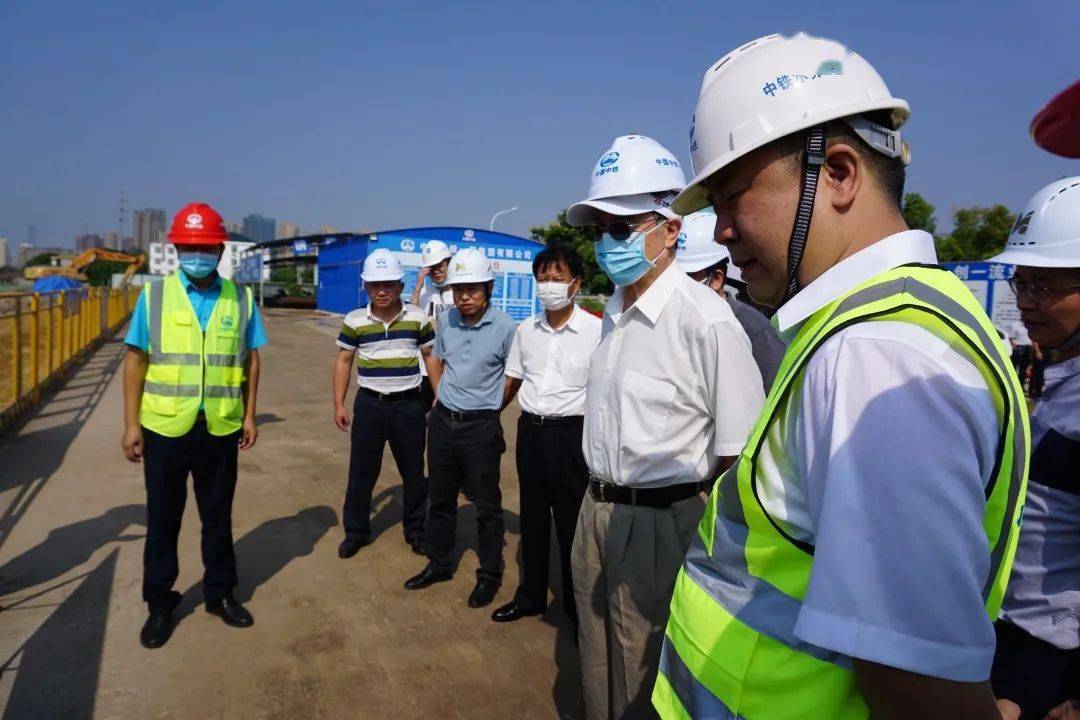 全国政协委员中国城市规划协会会长赵宝江一行调研武汉沙湖港项目