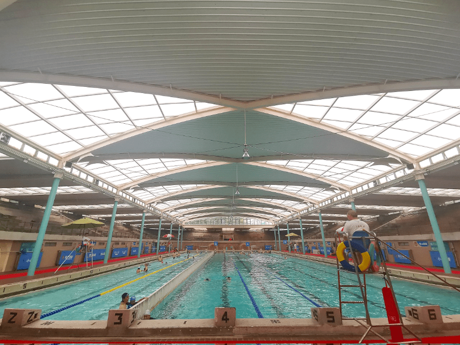 久等了江湾体育中心游泳馆升级亮相
