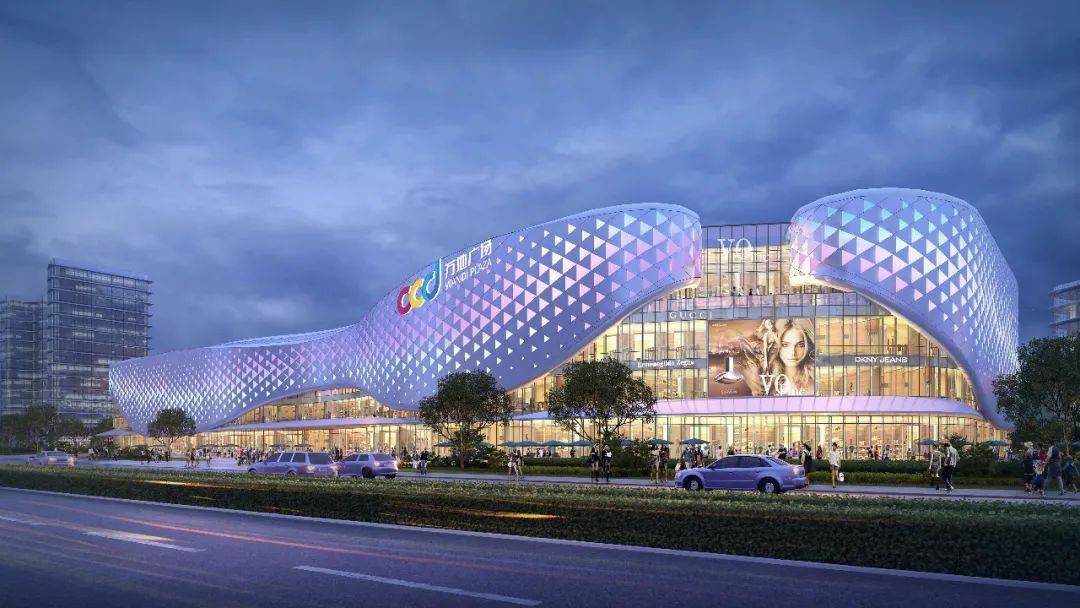 丽水人熟悉的万地广场一个大型综合体