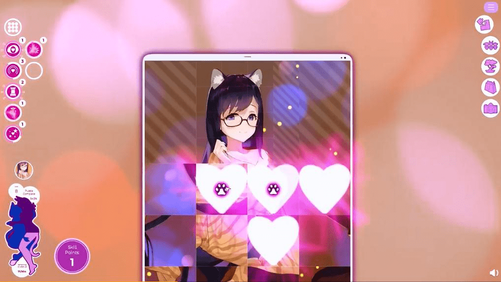 别让他们再等下去了,快来拼图吧~本作是一款动漫女孩拼图-rpg-微型