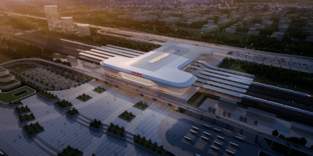 快来看新安庆西站内效果图来啦