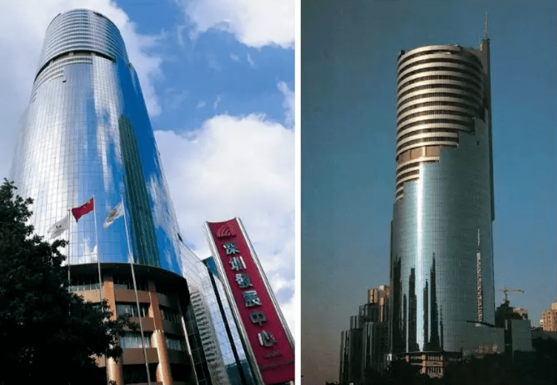 78 全国第一座玻璃幕墙钢结构大厦:深圳发展中心大厦78 全国第一