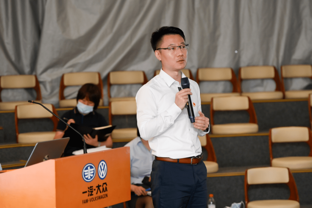 一汽-大众人员规划与招聘科经理黄嘉明介绍人才培养和人力资源体系