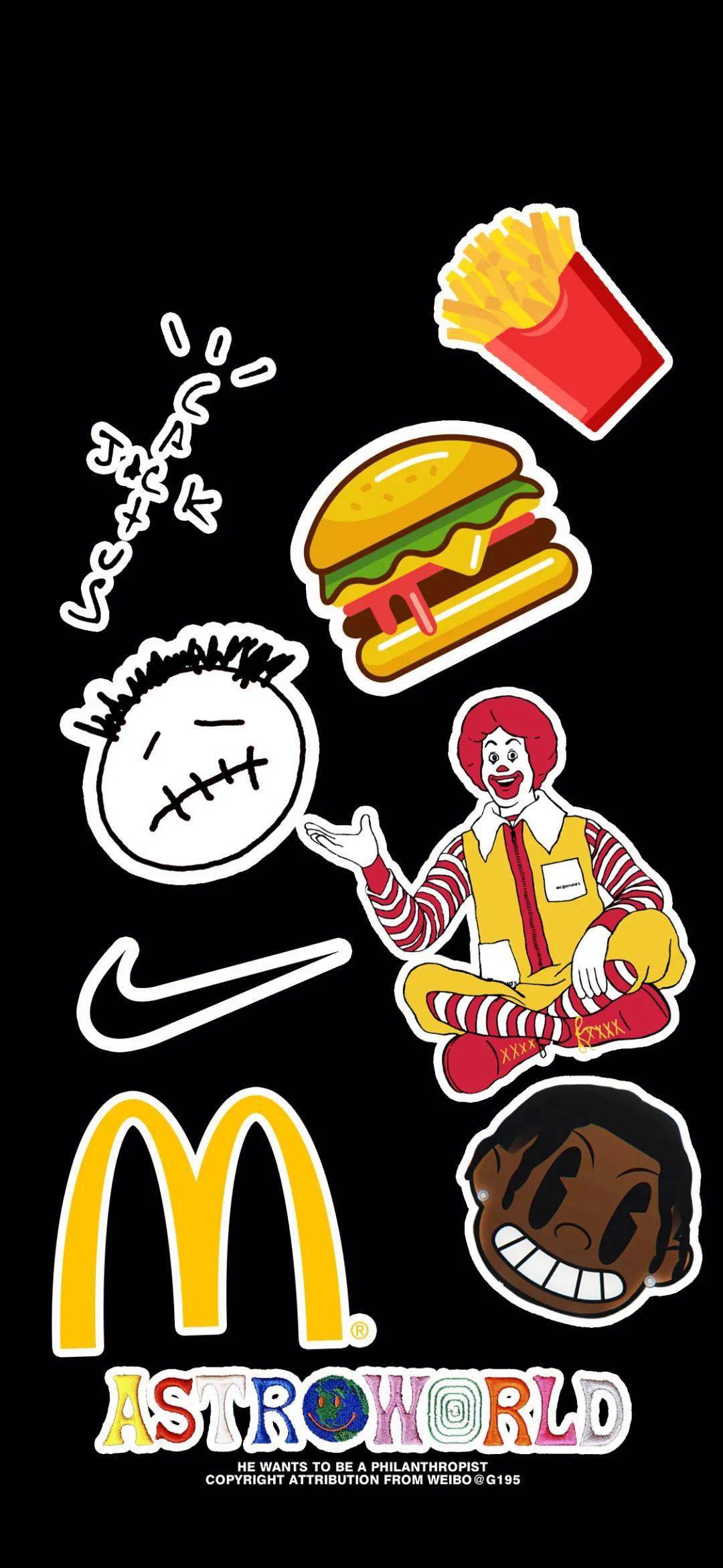 每日壁纸 | 苹果壁纸 |iphone壁纸 麦当劳xts