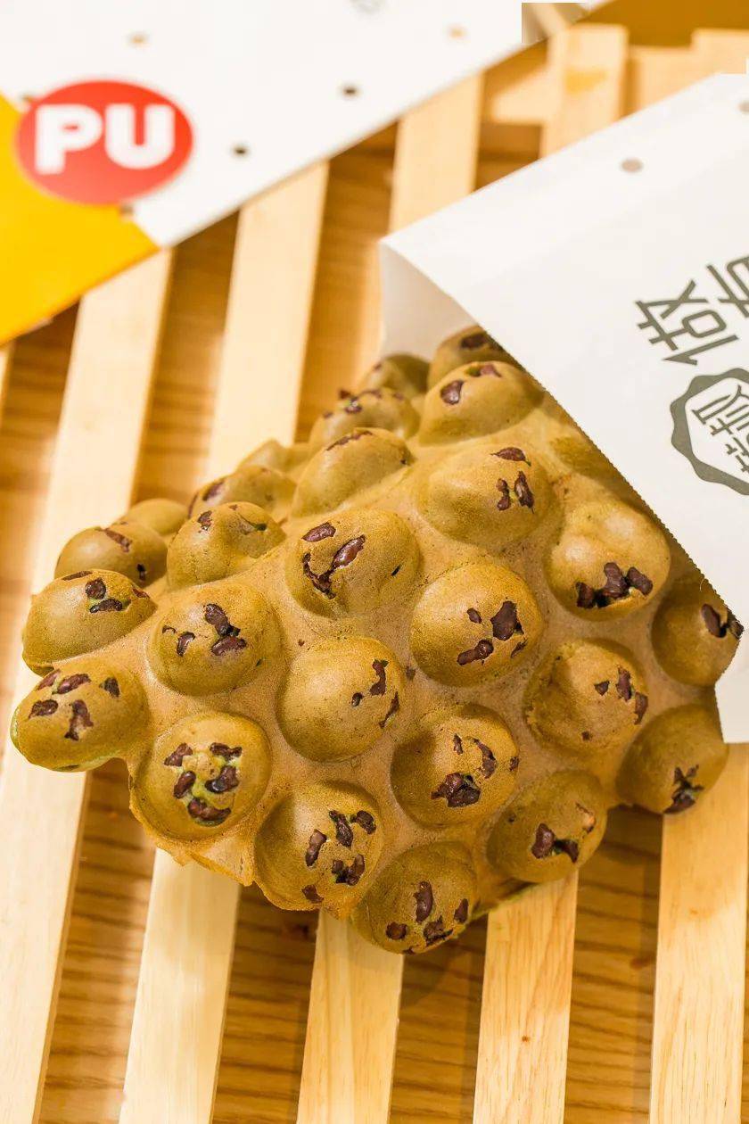 芝麻味,抹茶味,朱古力味…n 种不同口味的鸡蛋仔,每一种都能给你独特