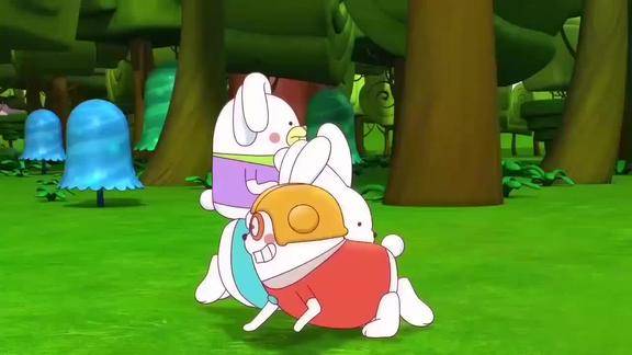 阿u跳跳好想爸爸妈妈它也想团聚它也想回家