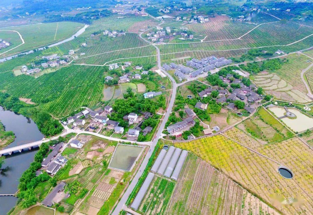 武胜这样的"四好农村路 景色美如画._乡镇