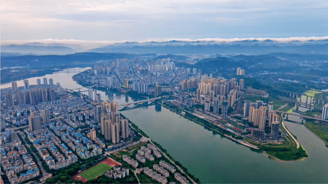 俯瞰合川:四通八达新格局,互联互通新蓝图!