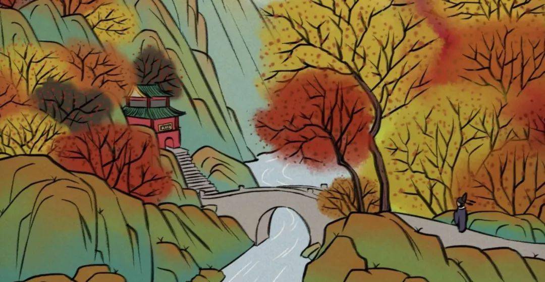 【语文大师】秋词——唐·刘禹锡-搜狐大视野-搜狐新闻