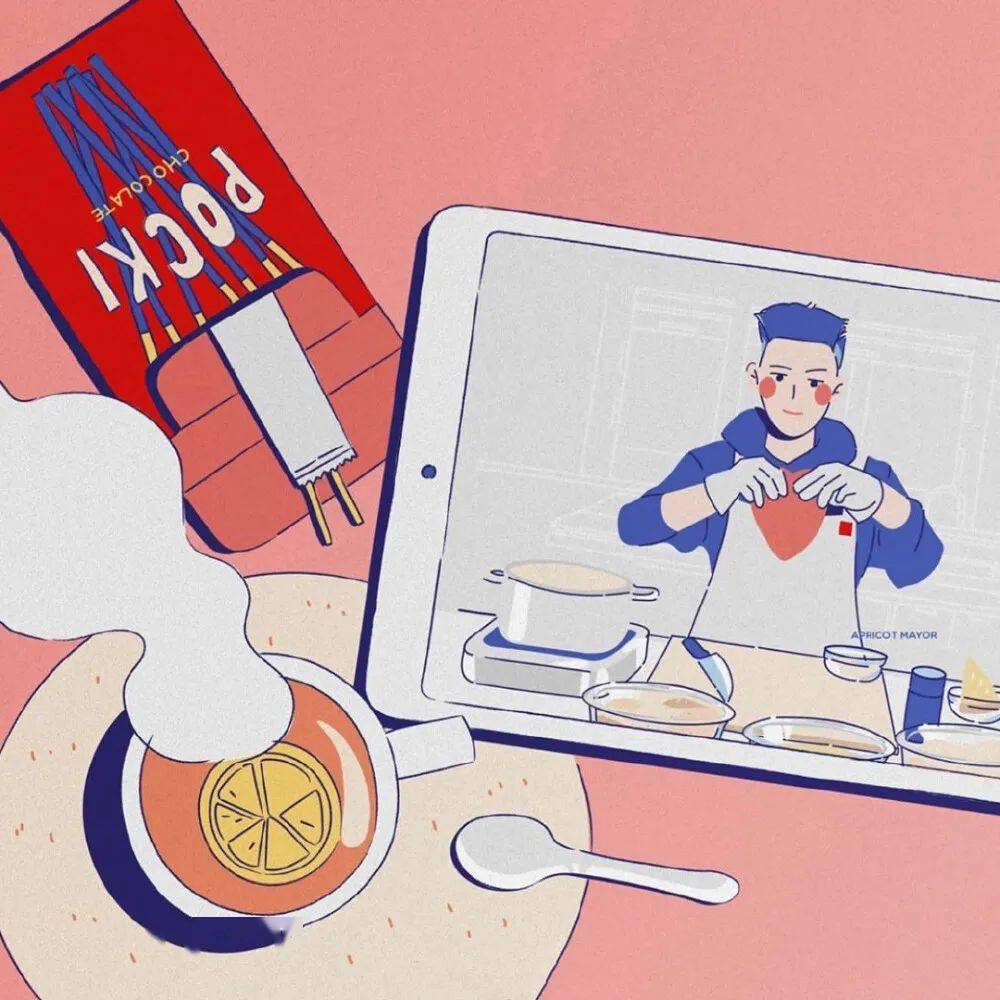 插画朋友圈背景图910