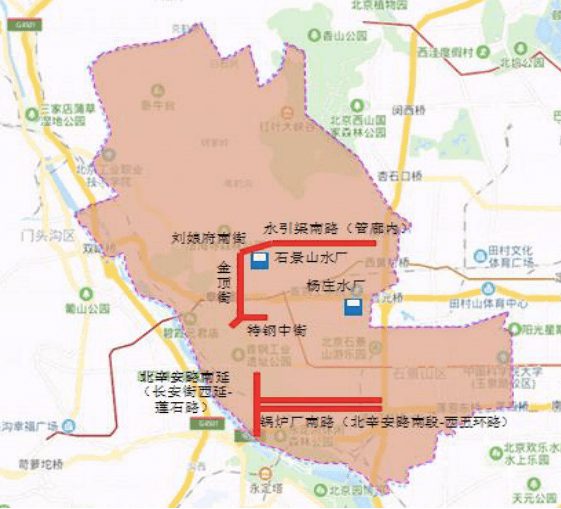 项目实施后石景山区供水管网完善一期工程近日,北京市发改委批复了