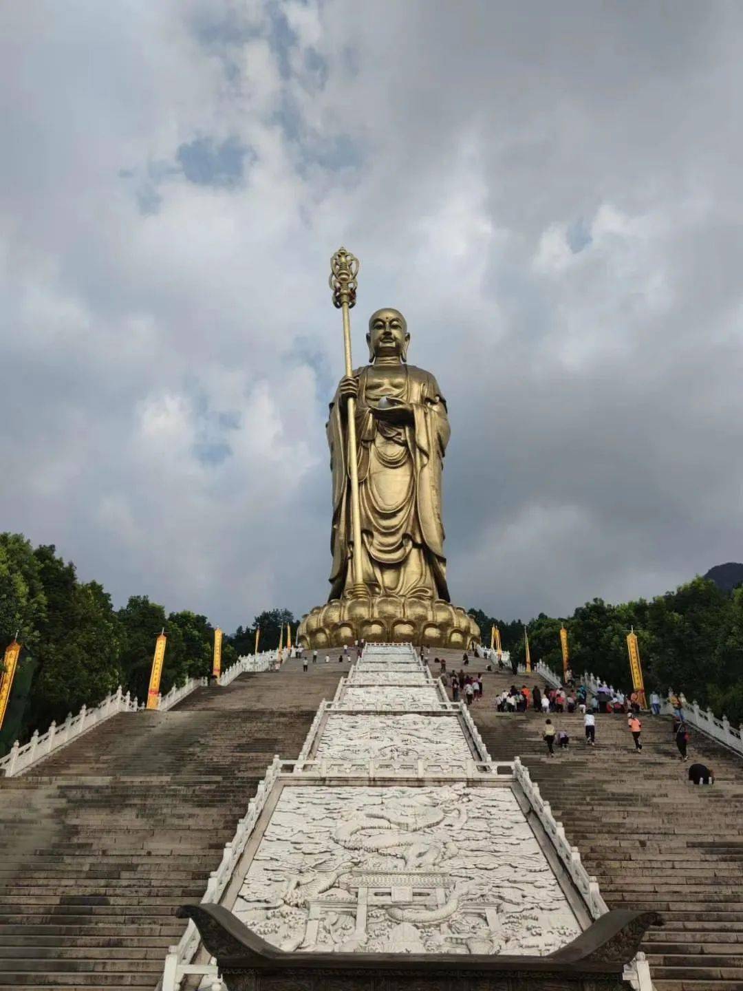 行腳九華山禮拜地藏王菩薩天寧禪寺法師大願行圓滿