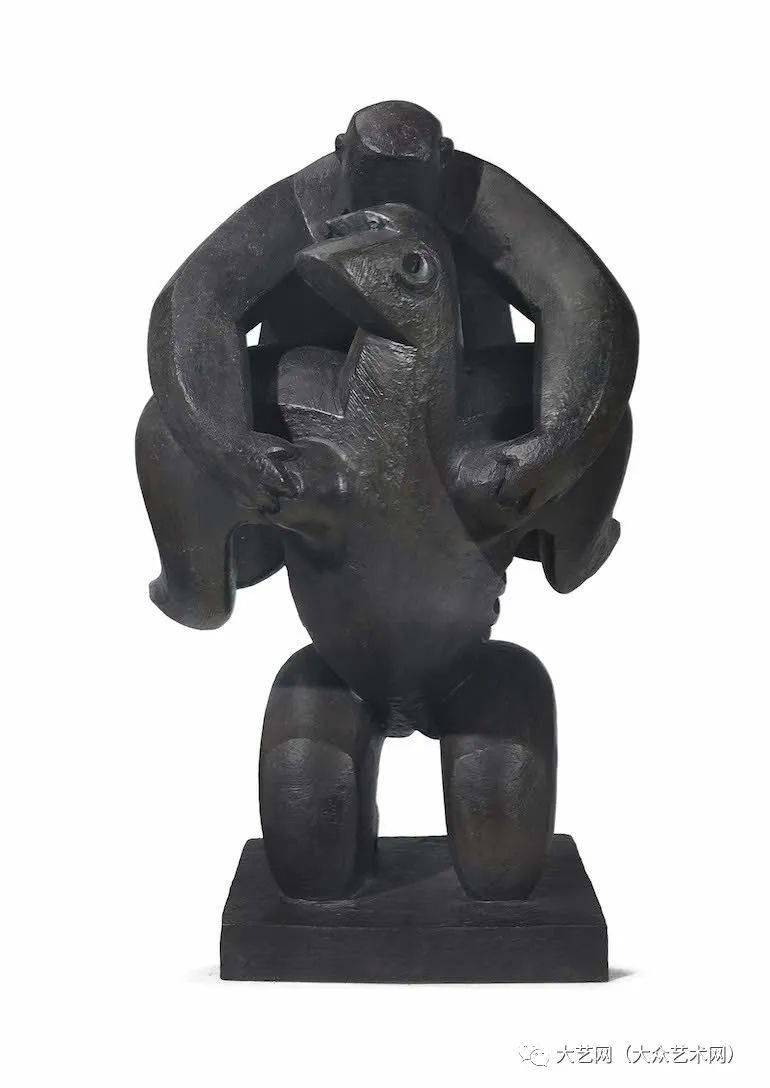 大众艺术网难得一见毕加索名人圈里的立体派雕塑家立陶宛出生法国美国