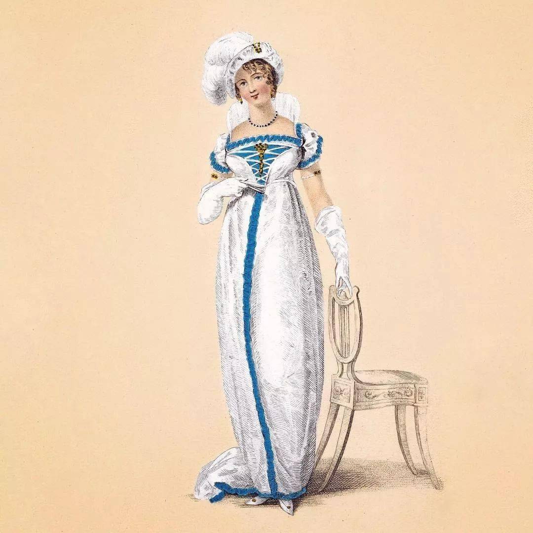 以前没有电脑的时候服装效果图长这样200张复古服装效果图