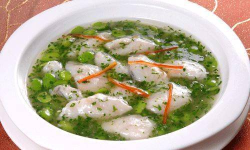 荠菜黄鱼羹的家常做法鲜嫩美味值得收藏
