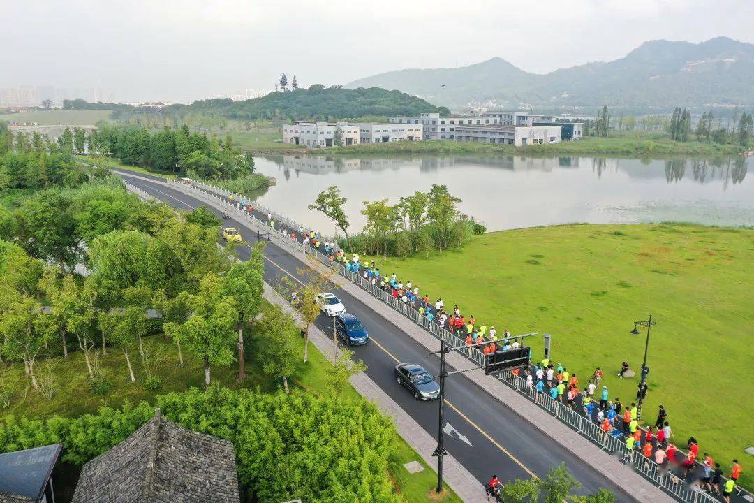 萧山戴村最美跑道图片