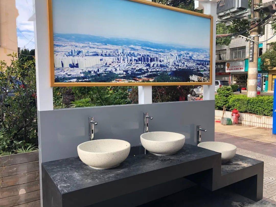 赞晋宁区昆阳启动公共洗手设施建设公园广场洗手更方便