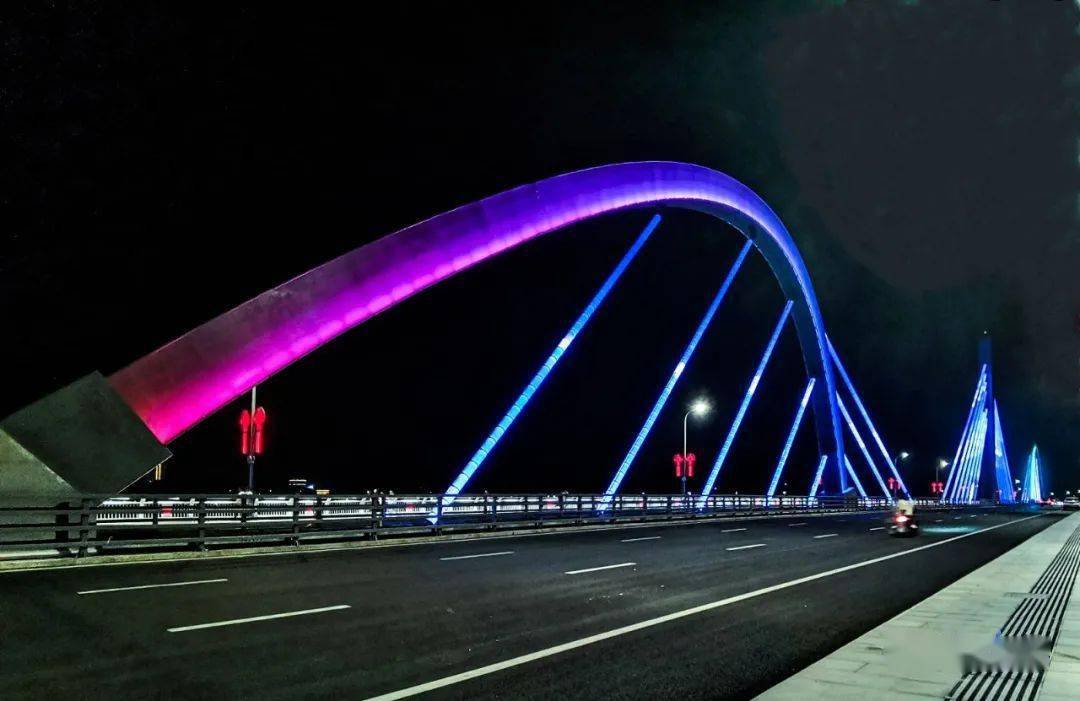 弋阳:公园 · 新桥 · 夜景