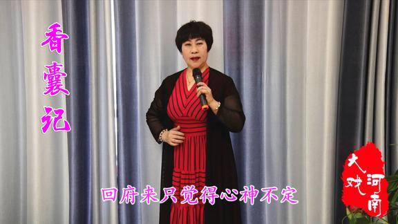 王小双演唱豫剧香囊记回府来只觉得心神不定选段