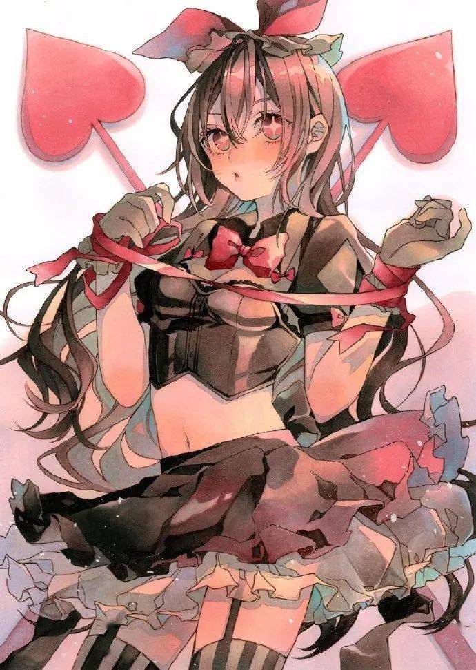 马克笔手绘wink一组超可爱的马克笔插画少女