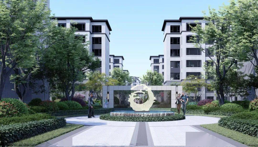 抓紧买新中式叠水瀑布杨村还有这样的小区环境真好