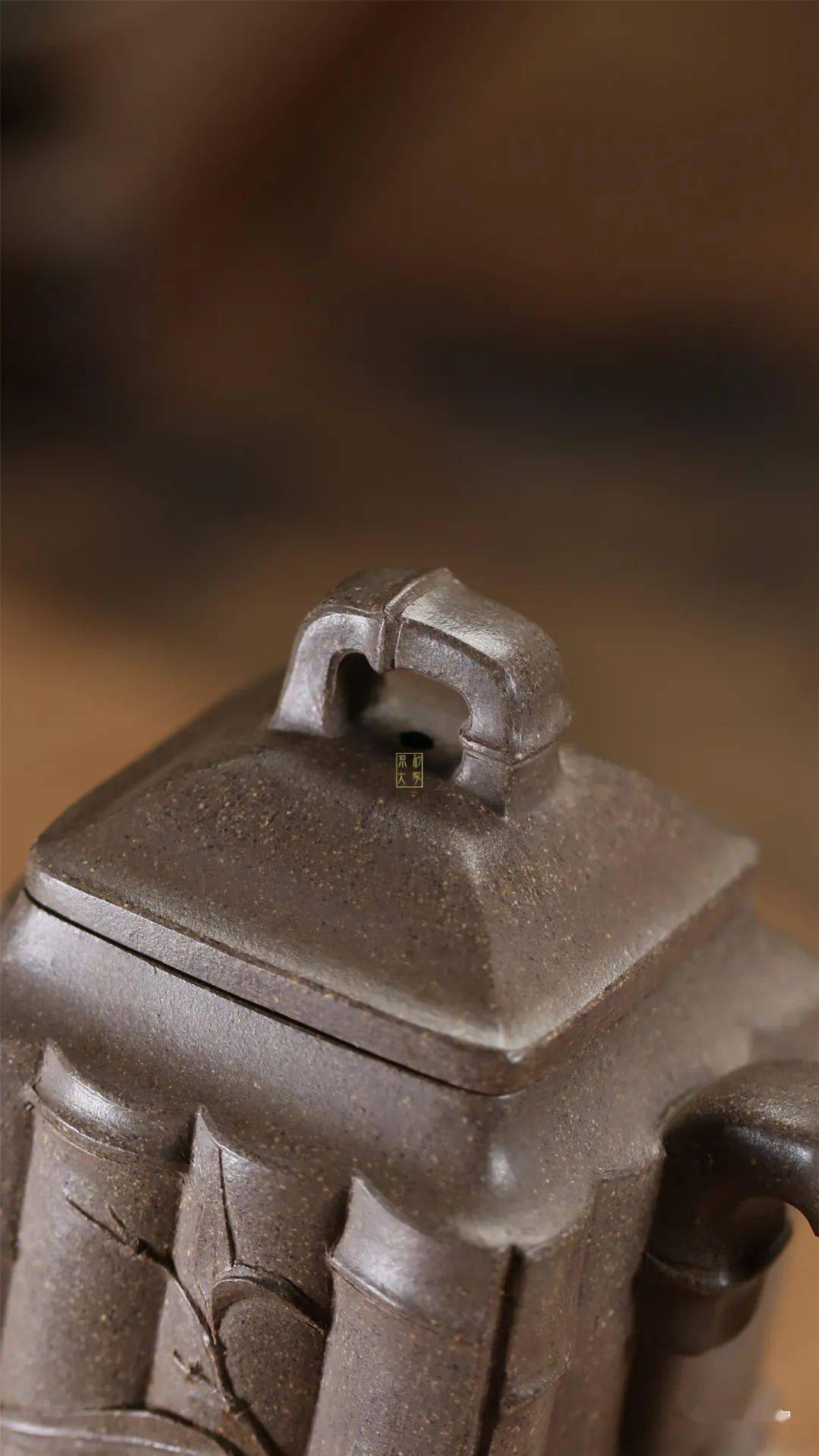 紫砂臻品 ‖严强 —— 竹韵审美《高风亮节》