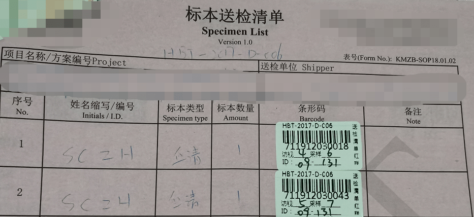 案例10临床试验中生物样本编号的现场检查发现