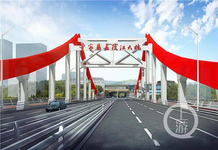 曾家岩大桥为何变"红"?