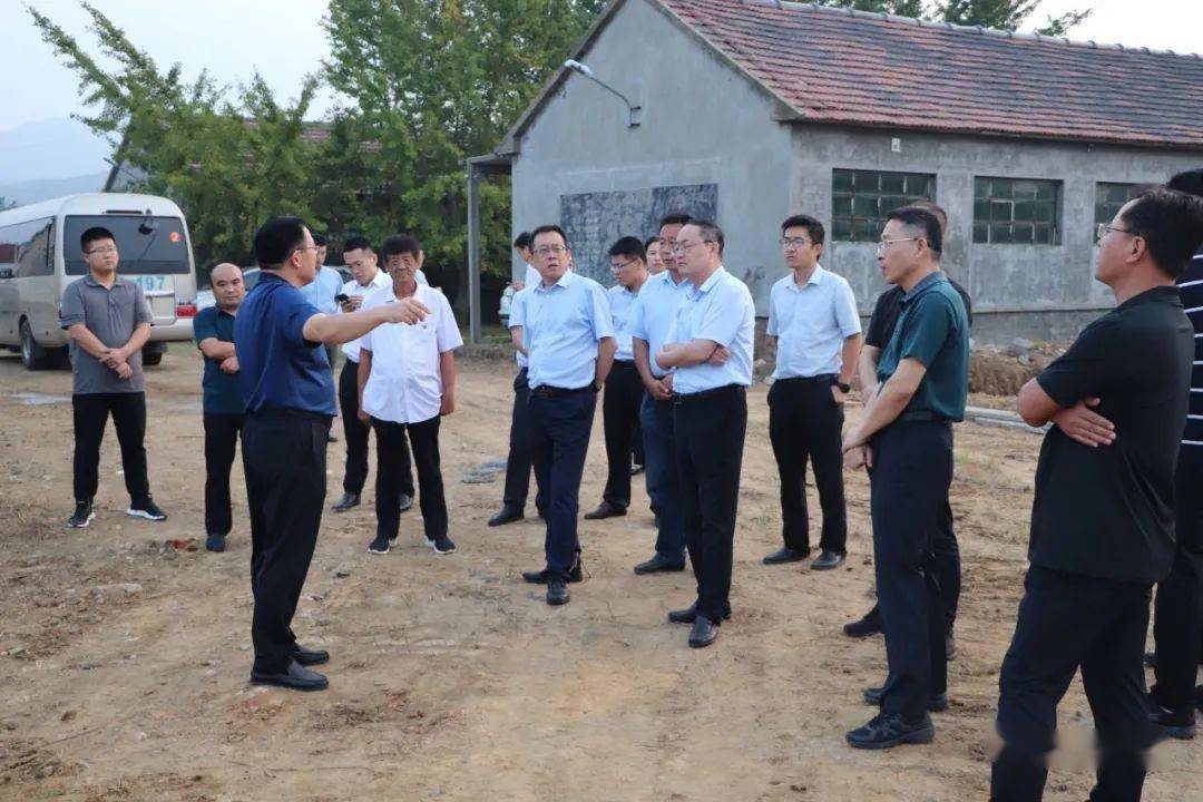 市委组织部副部长柳爱东到黄墩镇调研指导工作
