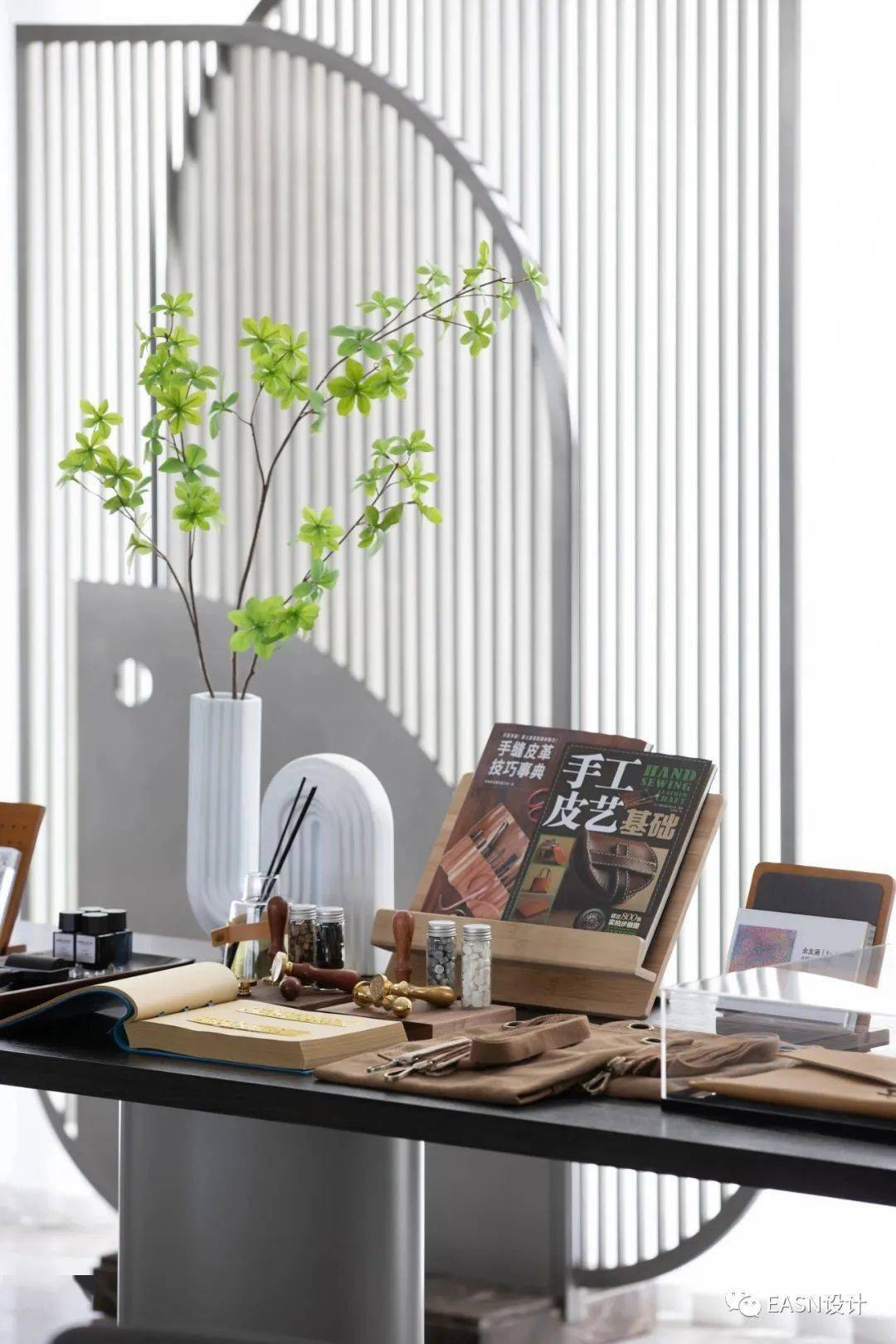 宁静高雅的艺术气息,赋予空间振奋人心的力量