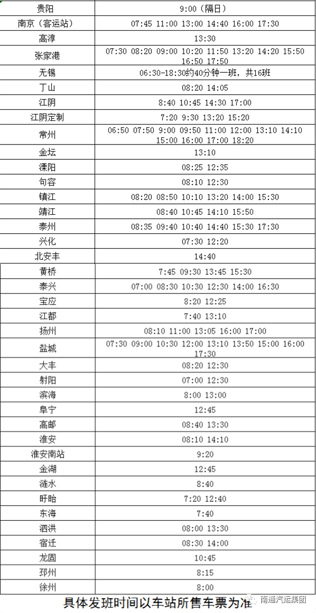 南通这家汽车站即将重新启用!班车时刻表来了