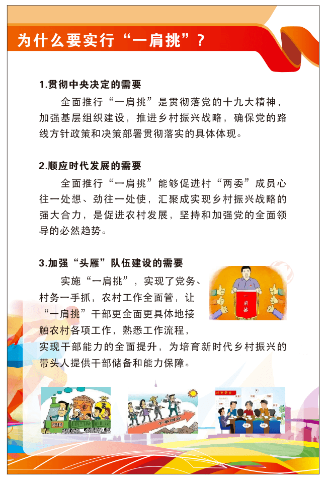 新一輪村社組織換屆實行書記主任一肩挑了