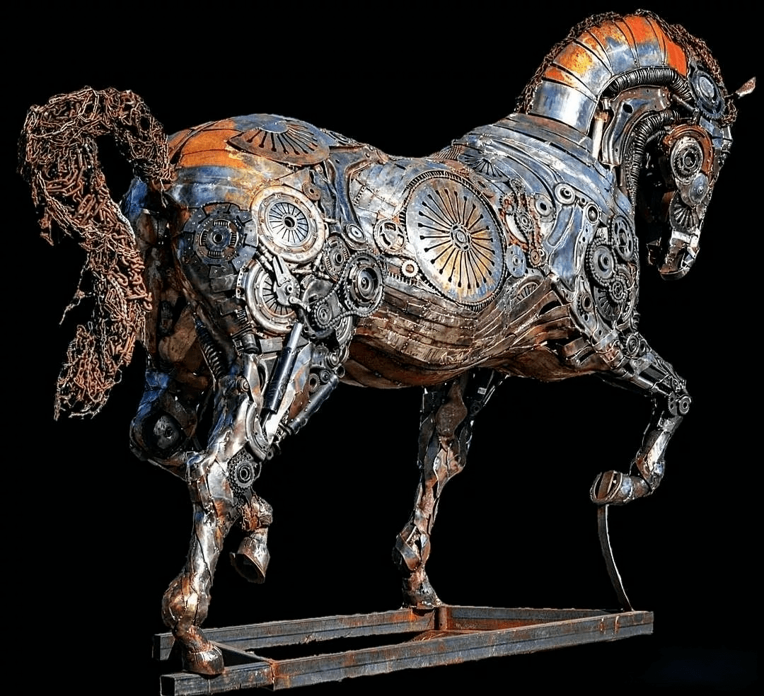 金属雕塑家cem02zkan