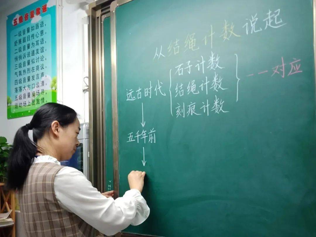 新学堂动态·舍不得擦的板书丨数学老师周静:复杂的数学公式也能变成