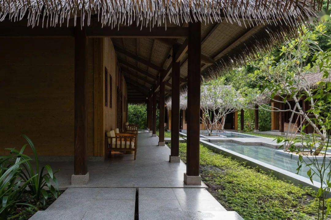 茅草房屋质朴温馨