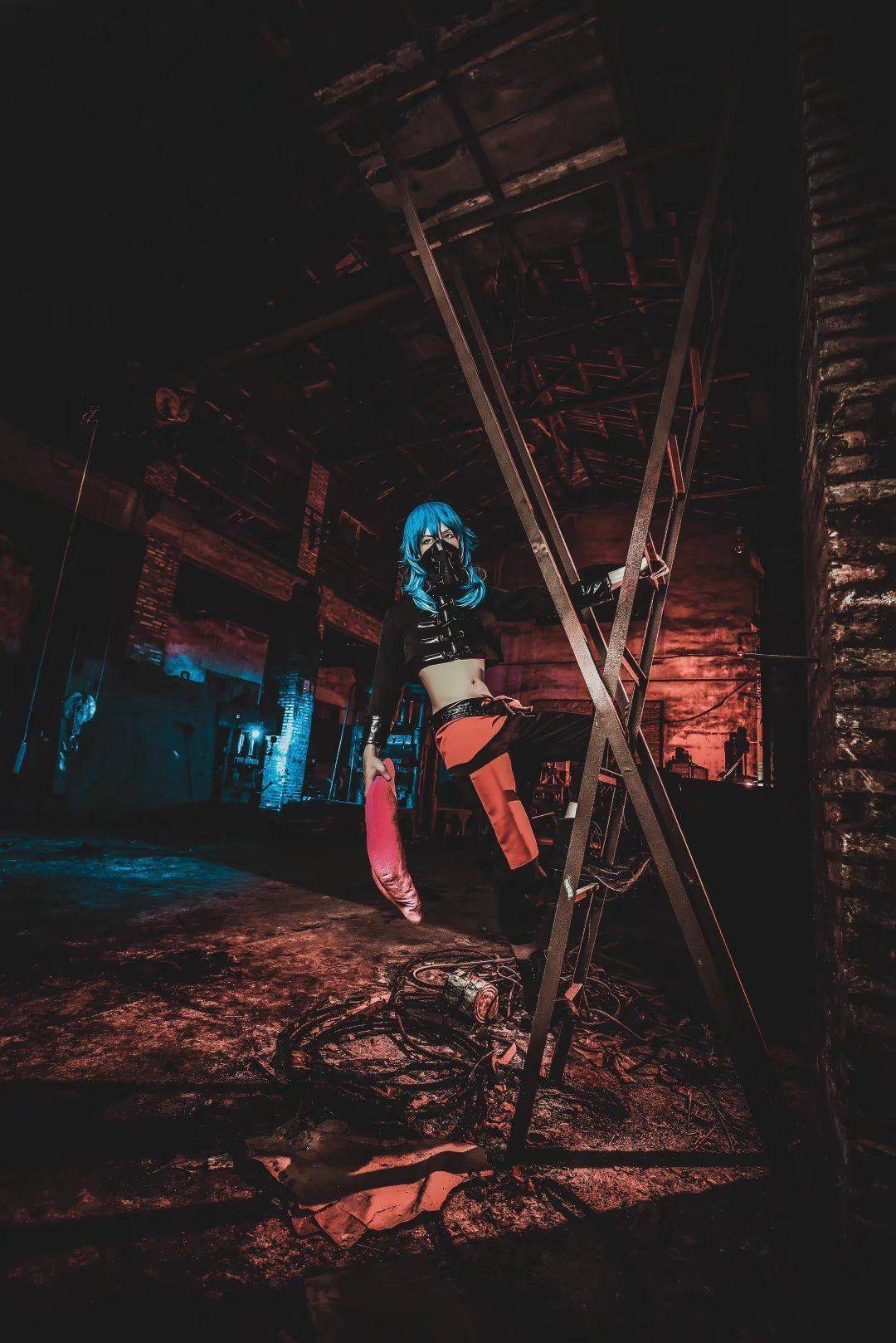 dmmddramaticalmurder黑苍叶cosplay