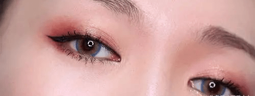 一款精致的酒红色眼妆让秋冬暖意立显_眼睛